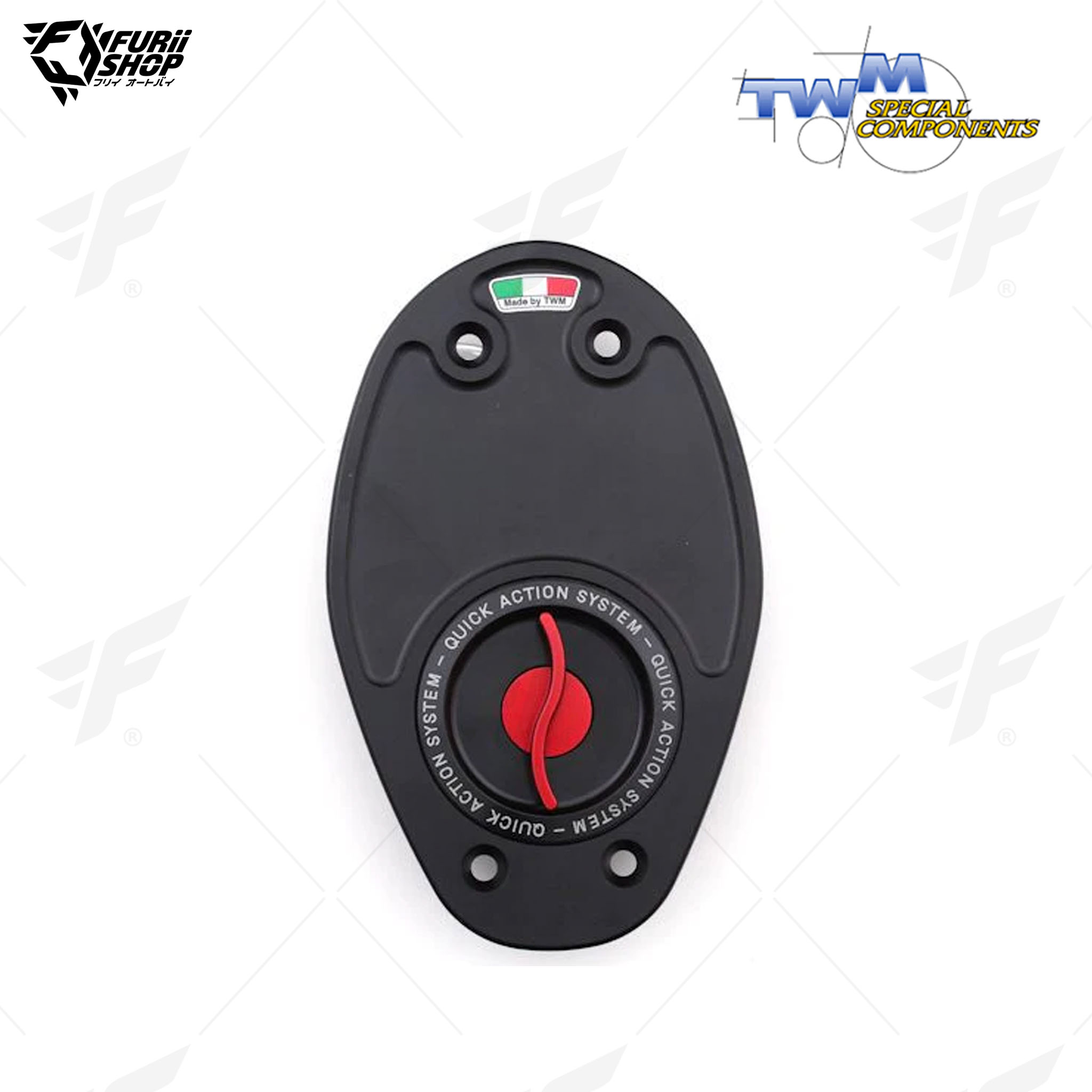 ฝาถังน้ำมัน Aluminium Fuel Cap TWM TDPR.02 : for Ducati MULTISTRADA/GT 1000 / SPORT 1000/749/999