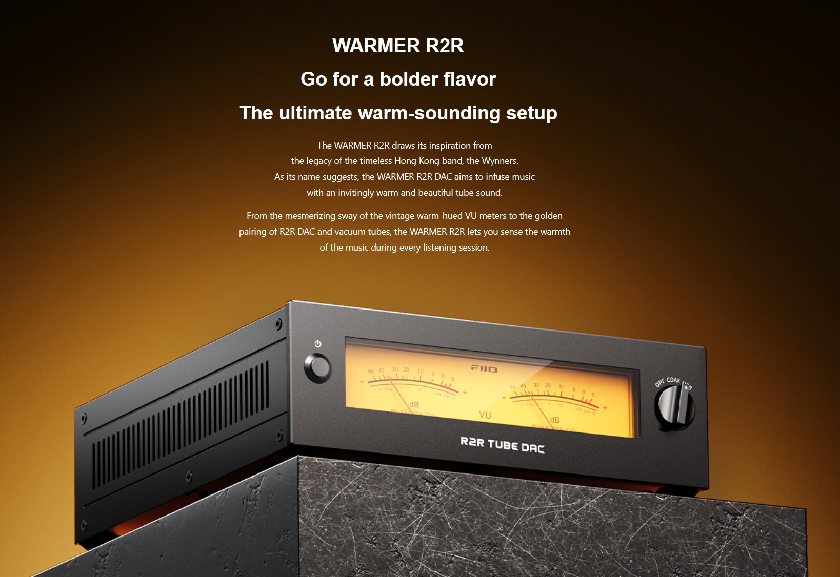 FiiO WARMER DAC/AMP แบบ R2R ที่มี Tube Buffer สำหรับระบบเสียง Hi‑Fi ประกันศูนย์ไทย