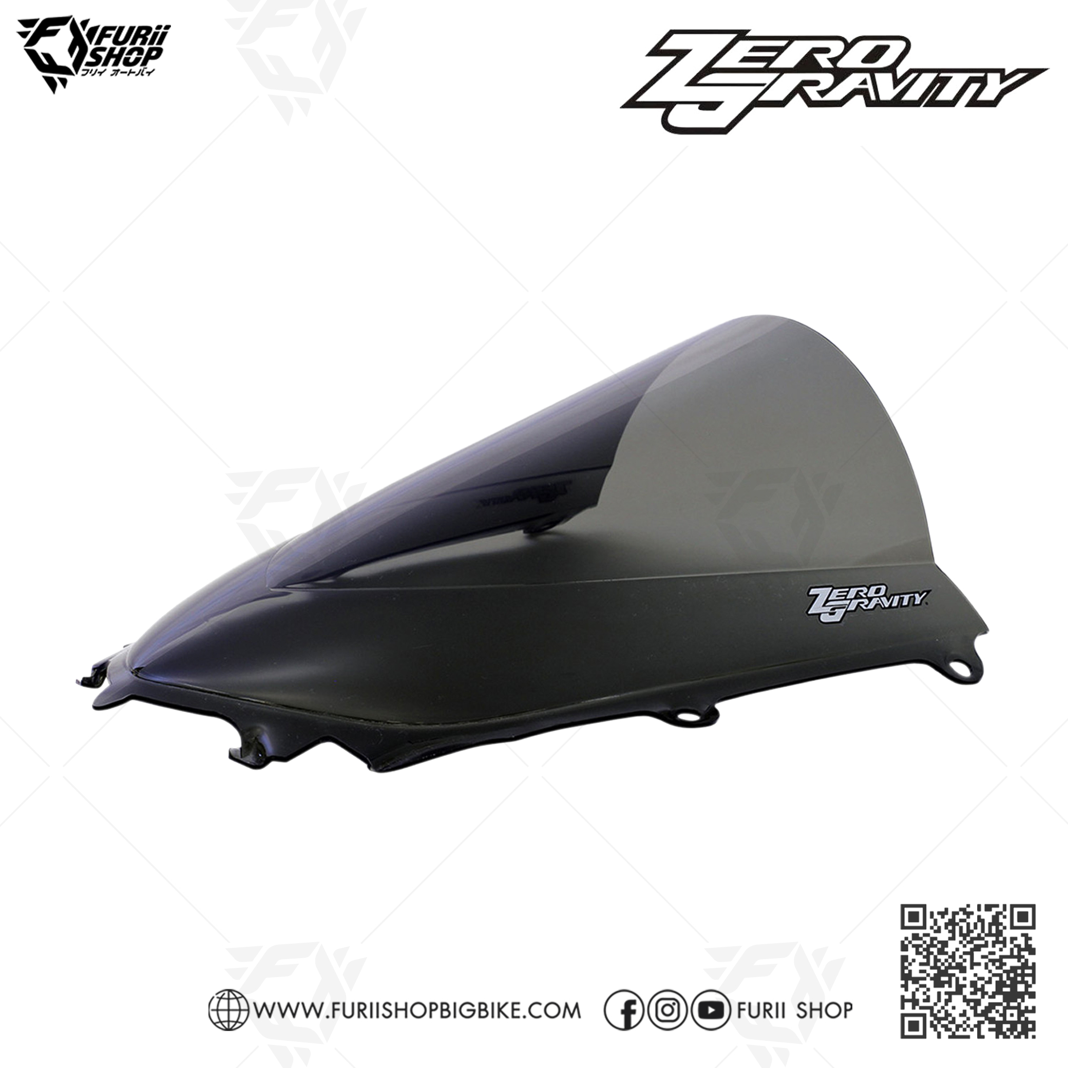 ชิลด์หน้า Zero Gravity Windshield : for Yamaha YZF-R7 2021-2022