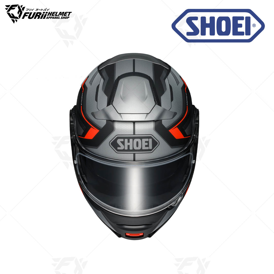 หมวกกันน็อค Shoei : NEOTEC II RESPECT TC-5 BLACK/SILVER