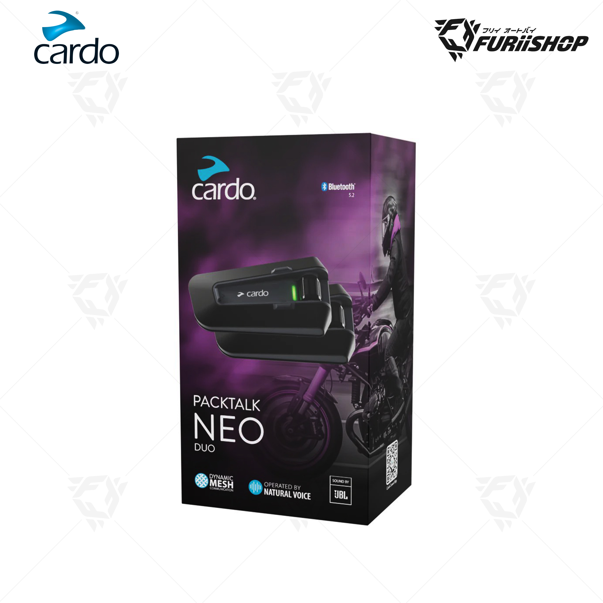 บลูทูธ/บลูทูธติดหมวก Cardo PACKTALKNEODUO