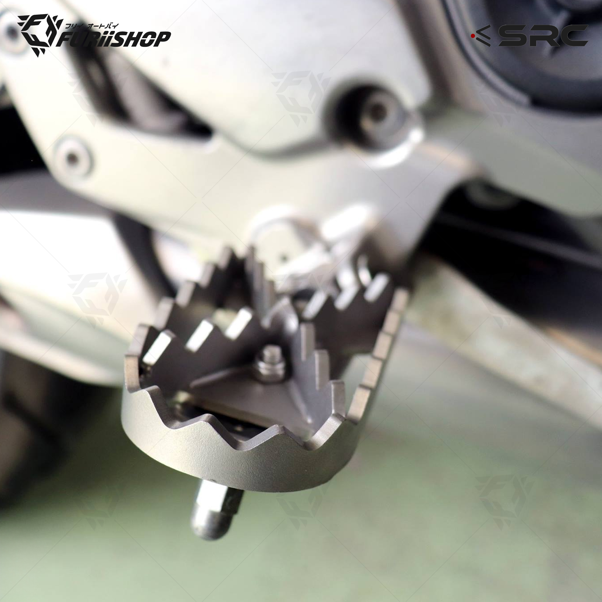 พักเท้าหนาม SRC For KAWASAKI VERSYS X 300