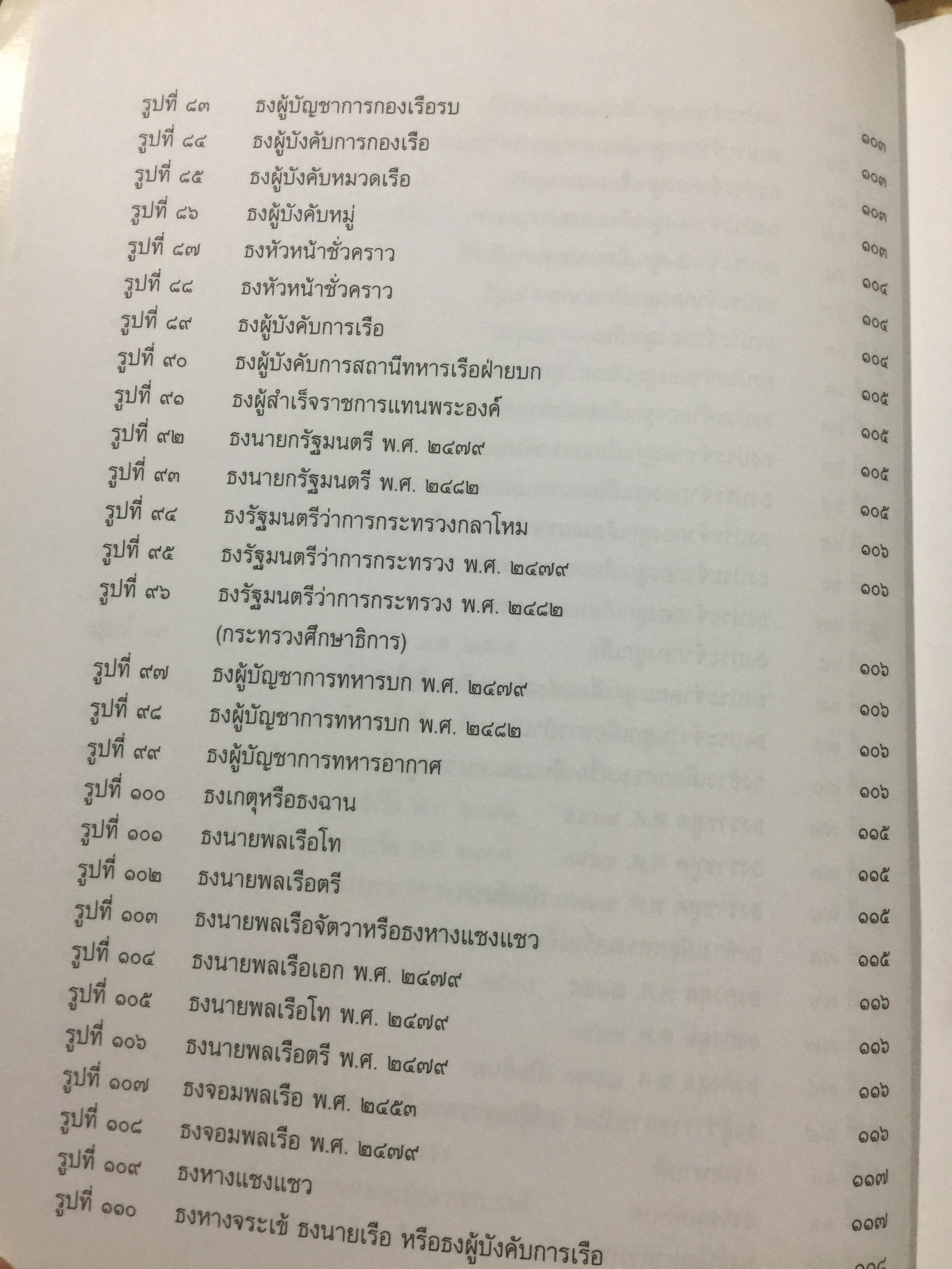 ธงไทย เล่ม 1. กรมศิลปากร พิมพ์เผยแพร่ พุทธ 2545 1,500 กรัม