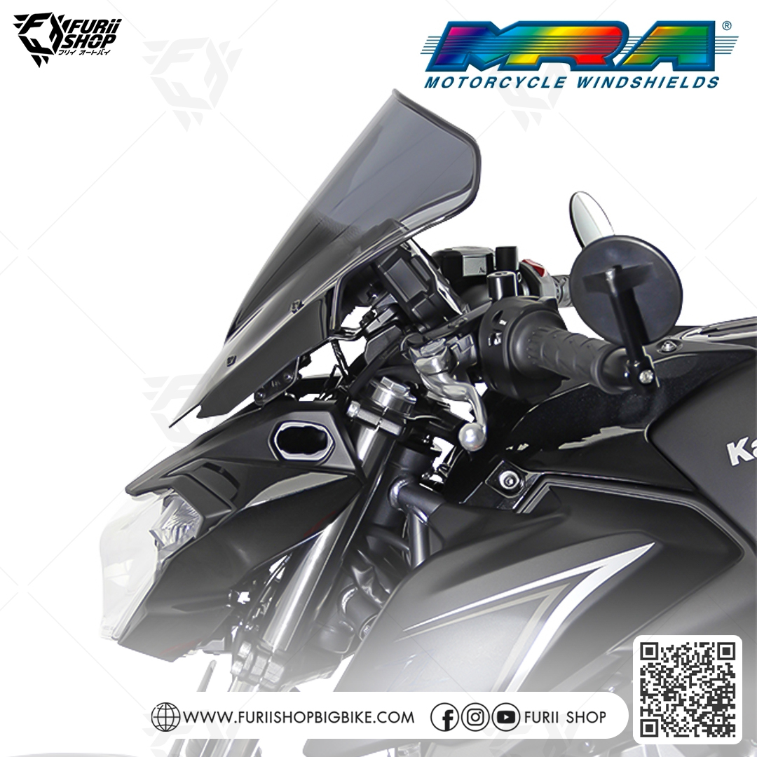 ชิลด์ MRA Windshield : for Kawasaki Z650 2017-2019