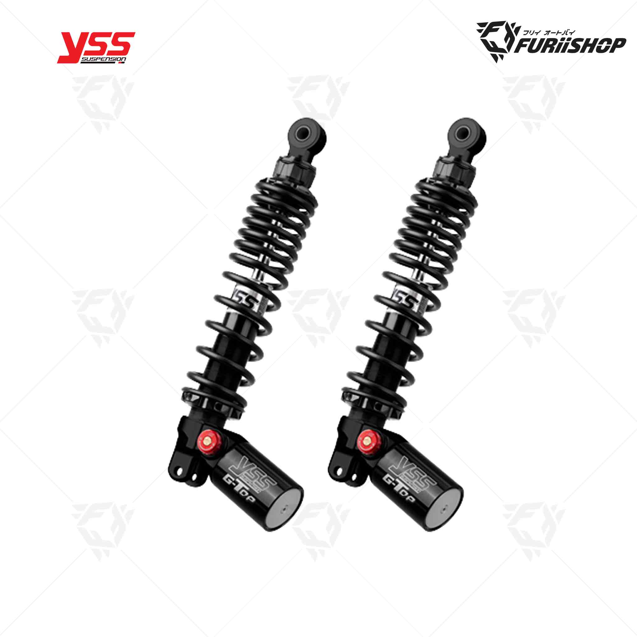 โช๊คหลังแต่ง YSS G-TOP BLACK EDITION REAR (TU302-325TRC-09-B) : for LAMBRETTA X300 '23