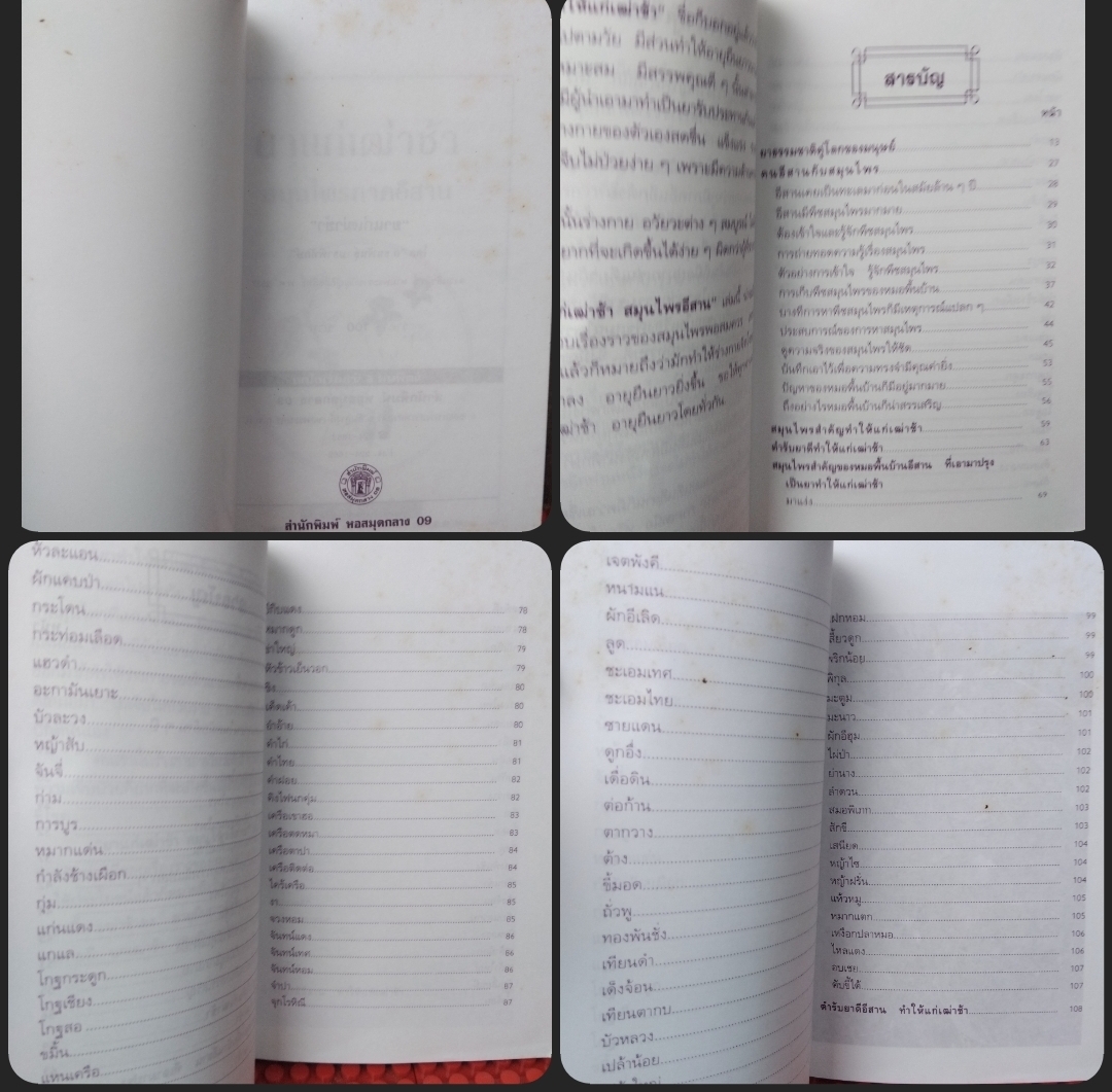 อาหารสมุนไพรสำหรับชายอกสามศอก โดย ภาณุทรรศน์ กับ สมุนไพรภาคอีสานยาแก่เฒ่าช้า โดย ธนพัฒน์ เมธาพิทักษ์