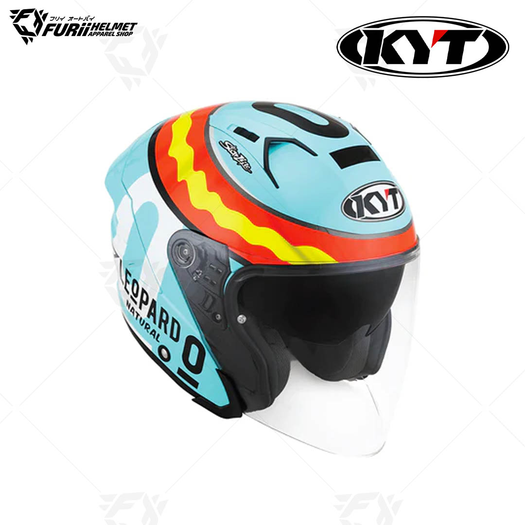 หมวกกันน็อค KYT : NF-J JAUME MASIA REPLICA LEOPARD