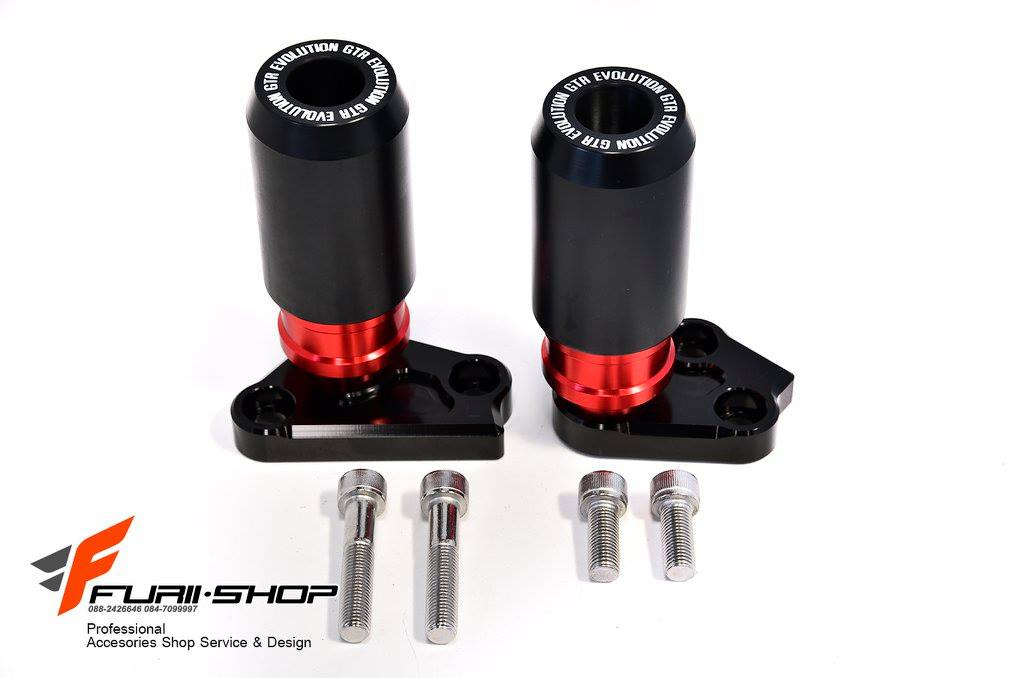 กันล้มกลาง GTR สีแดง FOR YAMAHA MT03/R3