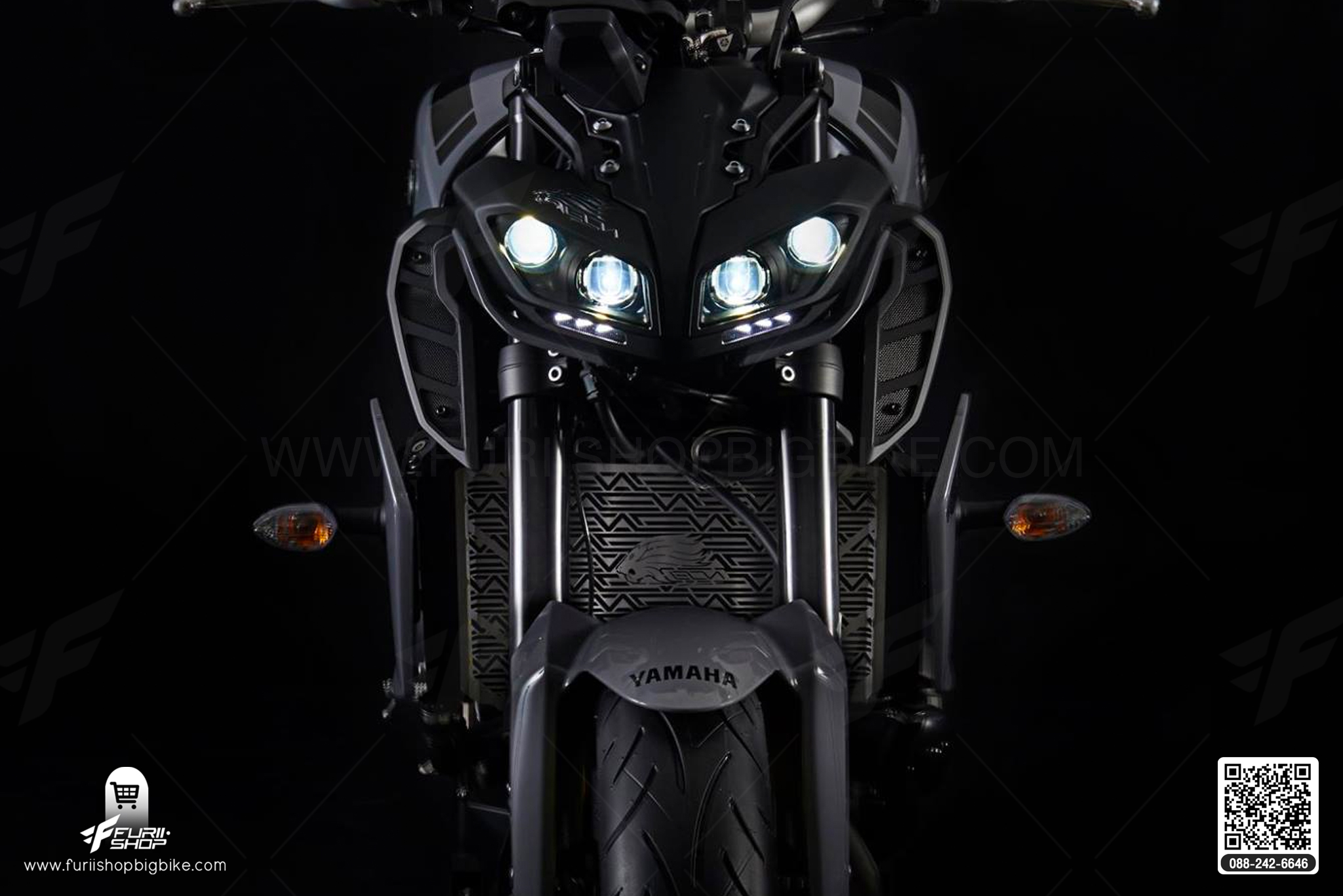 การ์ดหม้อน้ำ Leon For Yamaha MT09, FJ09, FZ09, XSR900