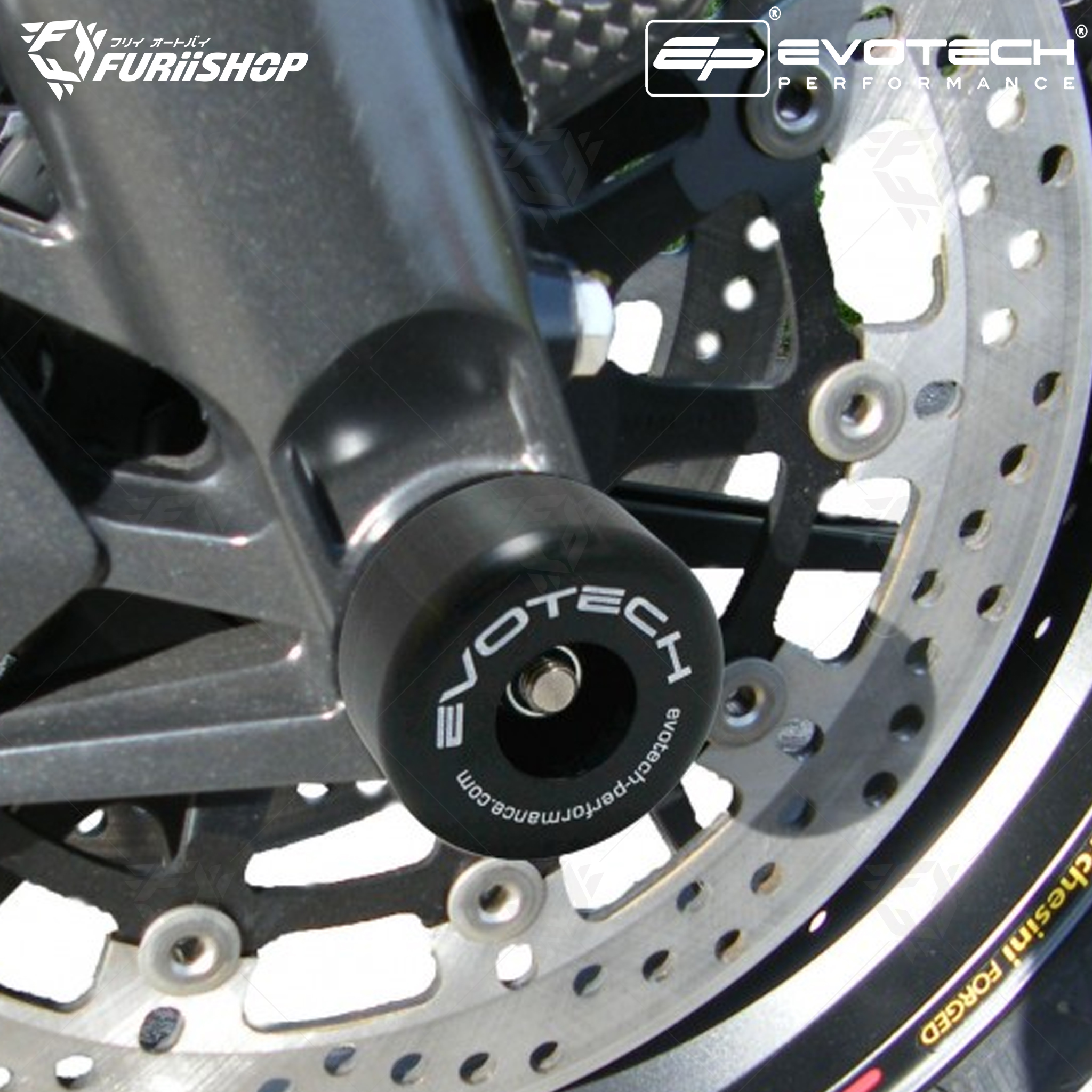 กันล้มหน้า EVOTECH PERFORMANCE For : HYPERMOTARD 821/939