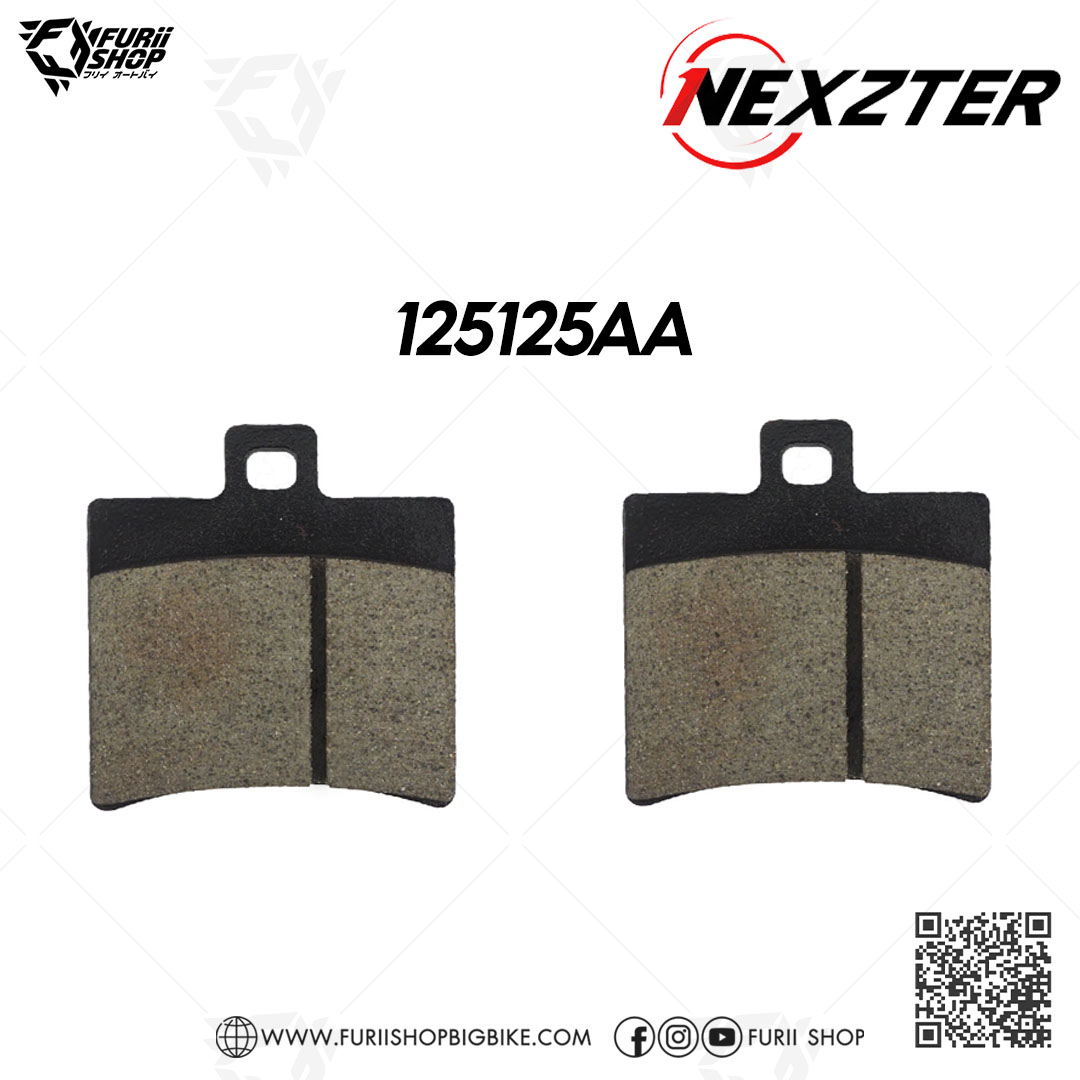 ผ้าเบรก Nexzter NEXT Part NO. 125125AA (R) : for Lambretta X300