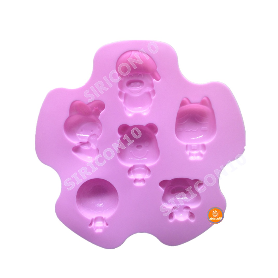 แม่พิพม์วุ้น พิพม์ซิลิโคนการ์ตูนย์