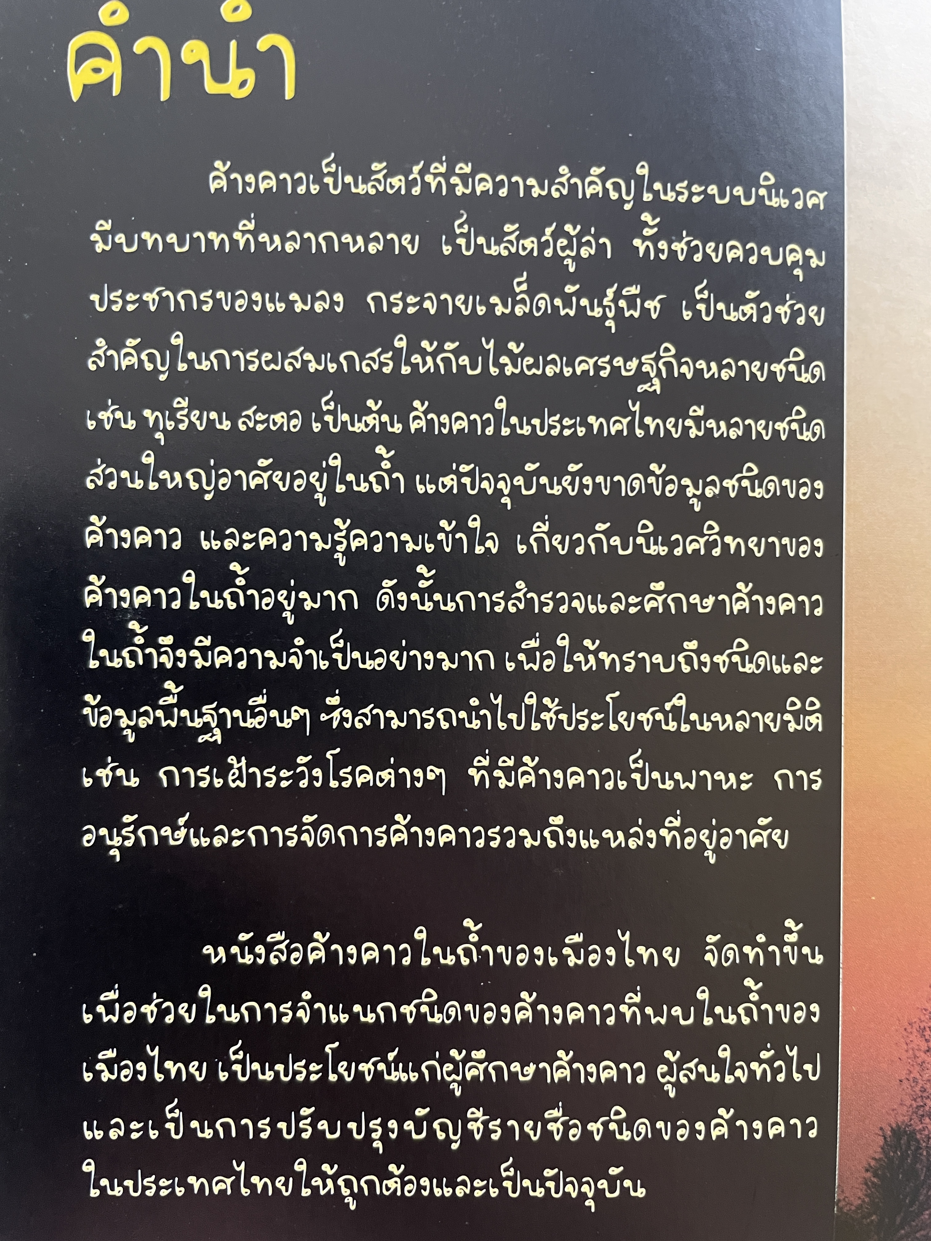 ค้างคาว ในถ้ำของเมืองไทย Cave-Dwelling Bats of. Thailand. จัดทำโดย กลุ่มงานวิจัยสัตว์ป่า สำนักอนุรักษ์สัตว์ป่า กรมอุทยานแห่งชาติ สัตว์ป่า และพันธุ์พืช 1,500 กรัม