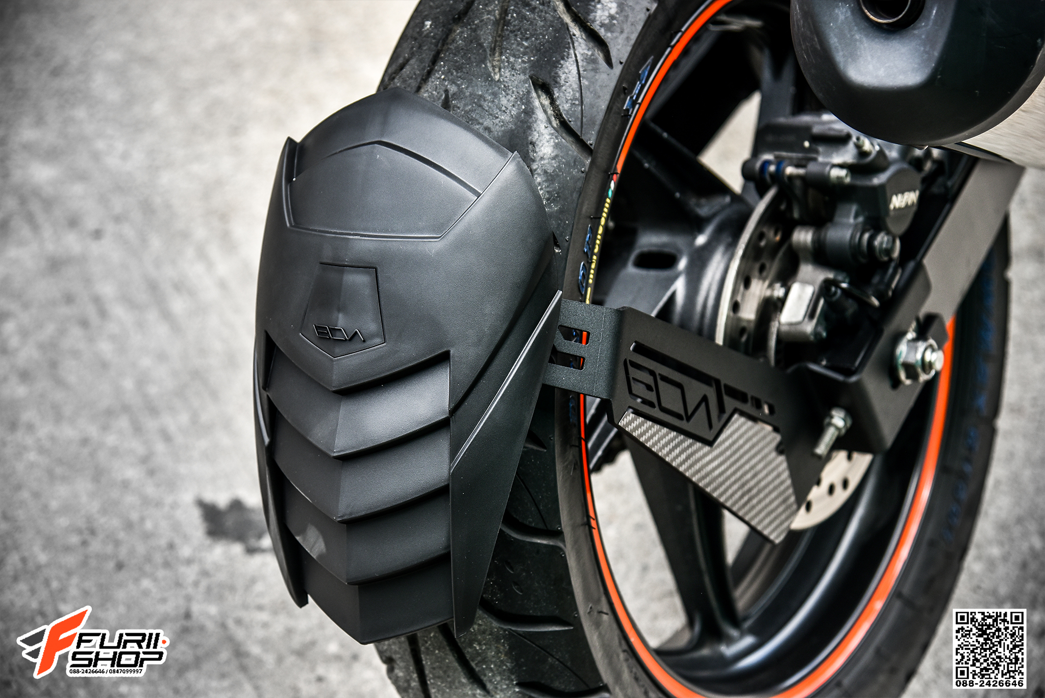 กันดีด Mud Guard: Leon FOR HONDA CB300F R