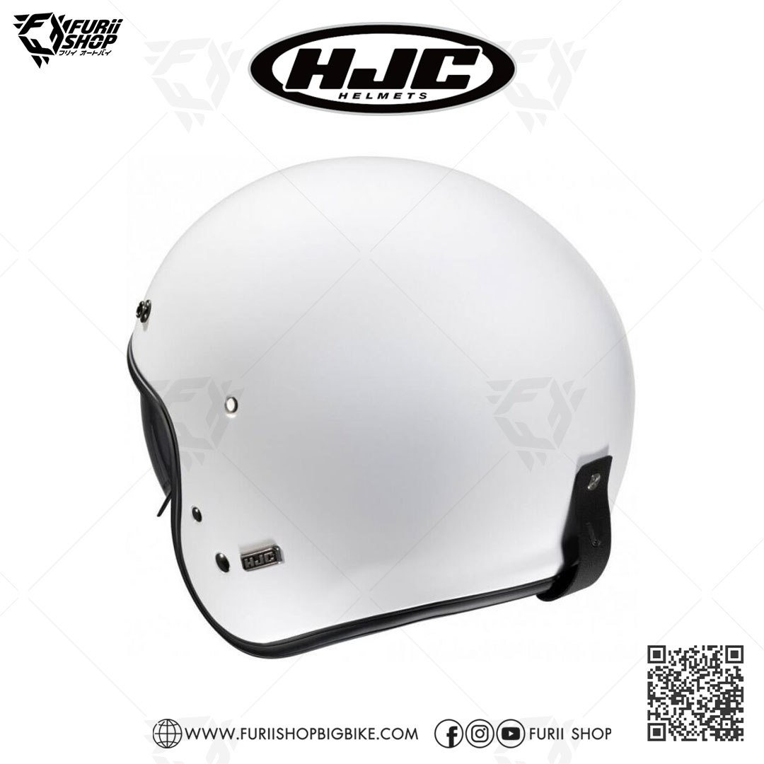 หมวกกันน็อคครึ่งใบ(Halfface) HJC V31 : WHITE