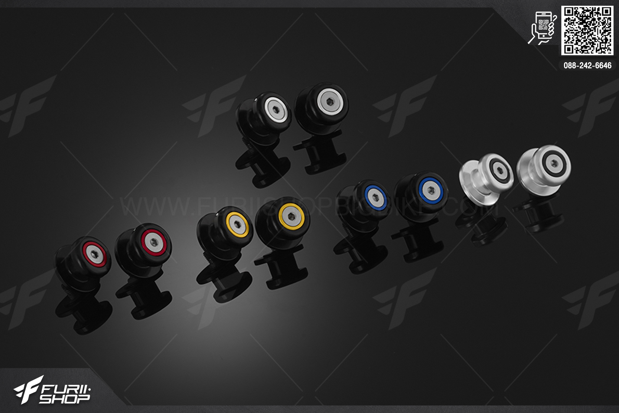 สปูน Swing Arm Spools Bikers Yamaha XSR155