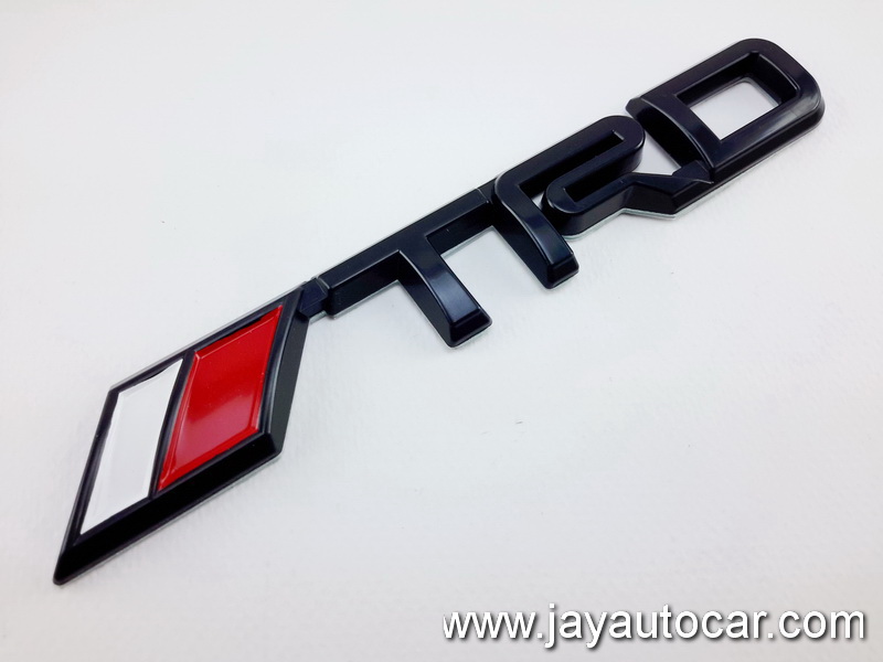 LOGO TOYOTA TRD สีดำ