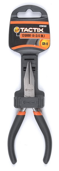 คีมปากแหลมแบน มินิ 4-3/4"(120mm) #200187 TACTIX