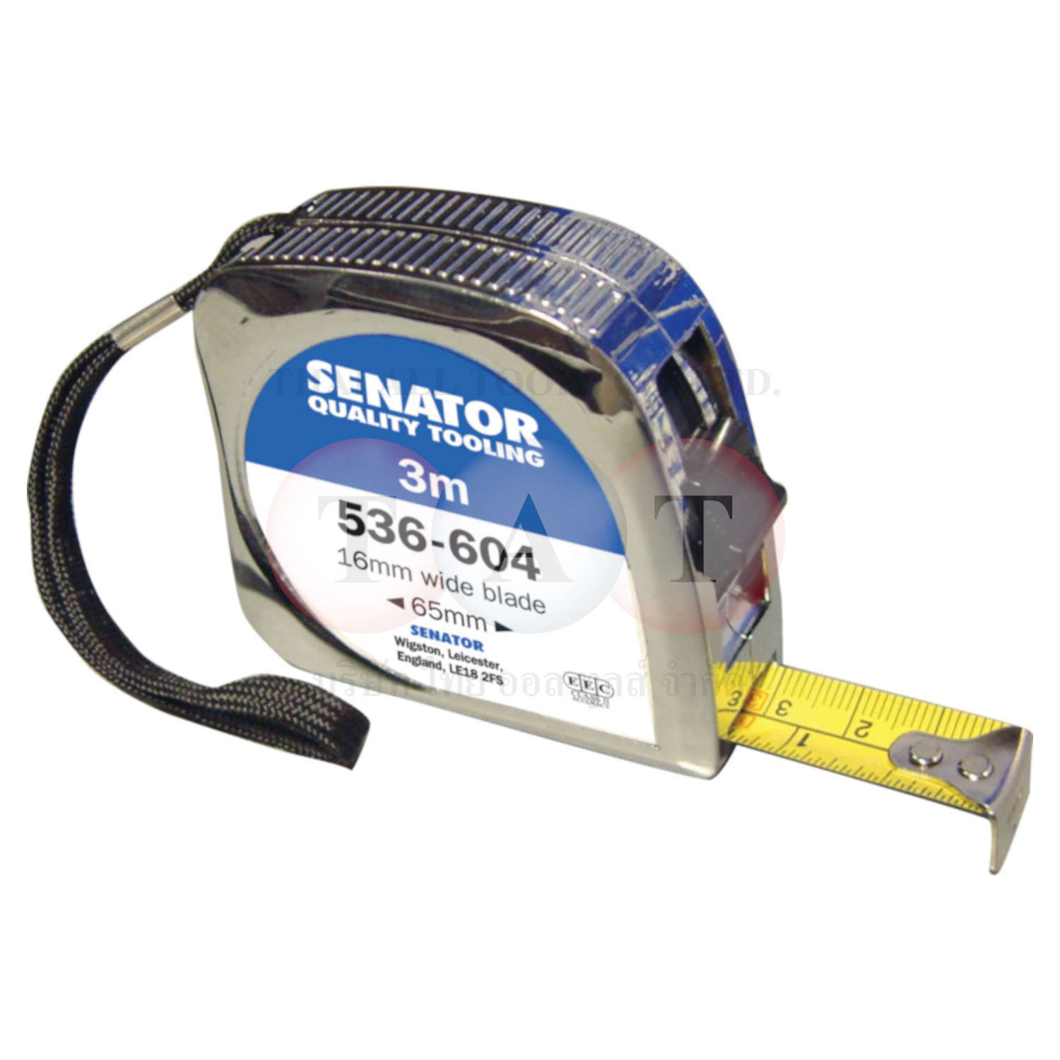ตลับเมตร 3M LOCKING TAPE RULE - CHROMED CASE SENATOR