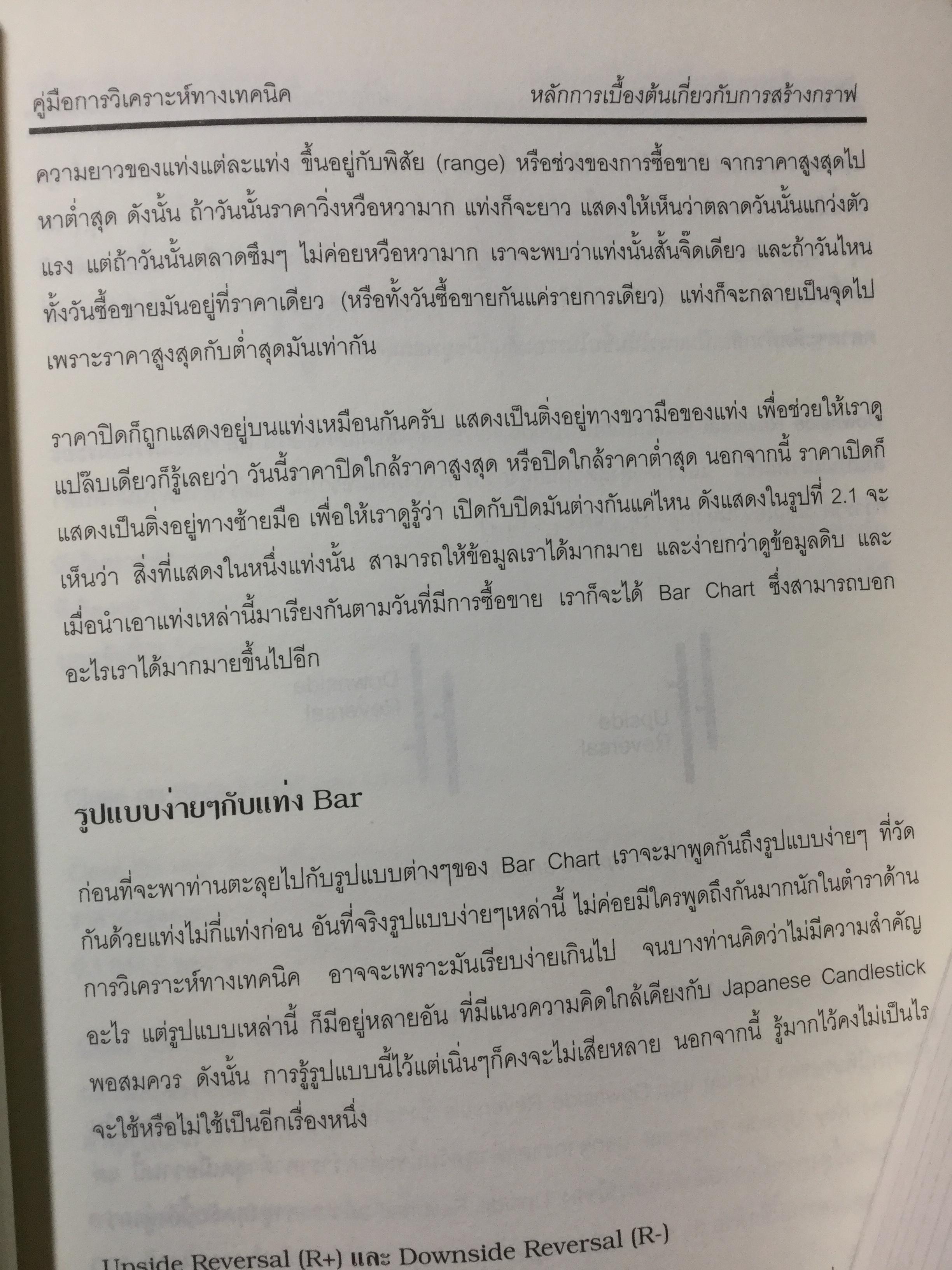 การวิเคราะห์ทางเทคนิค ผู้เขียน สุรชัย ไชยรังสิมันท์มี 0 กก.