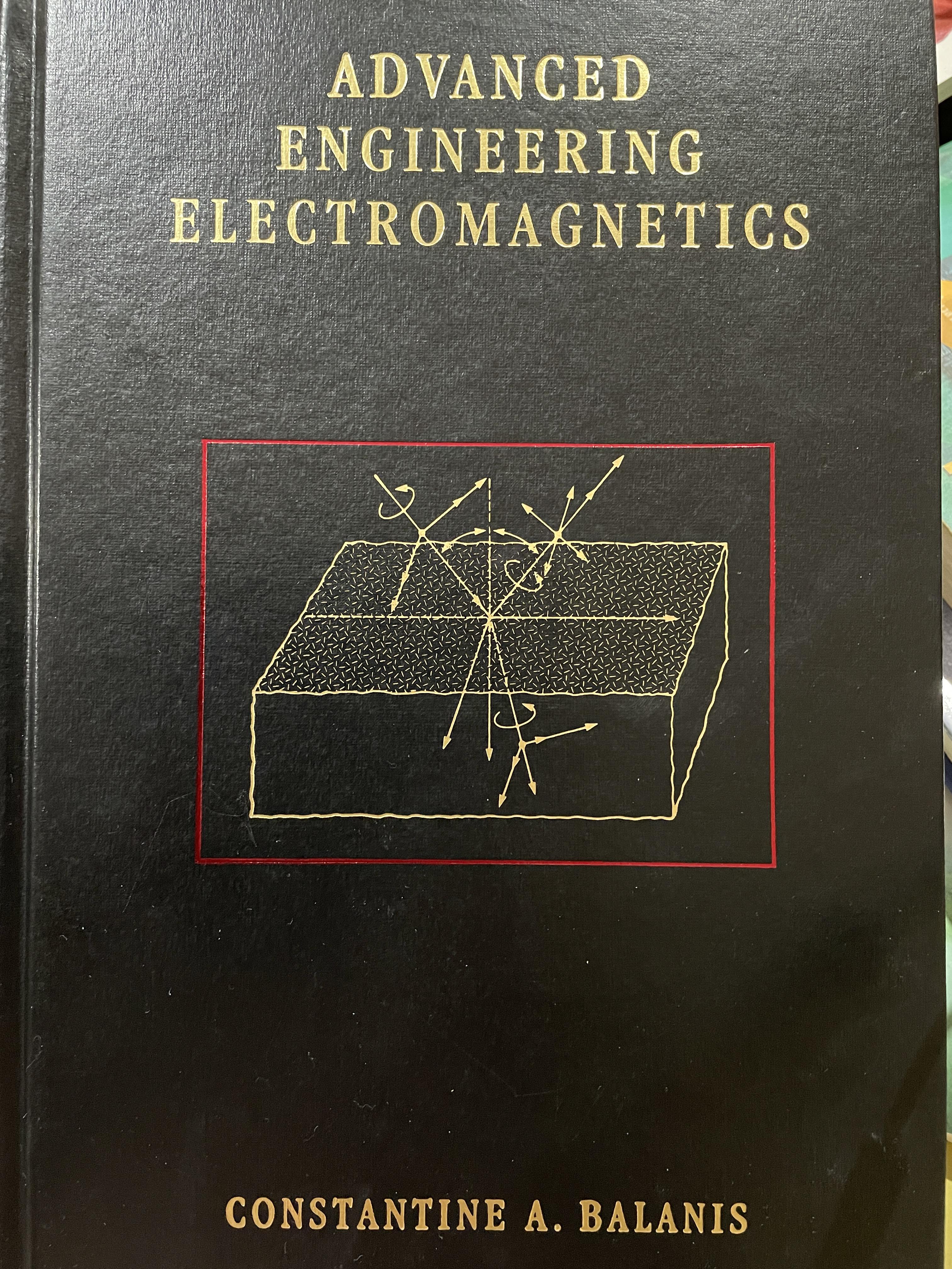 ADVANCED ENGINEERING ELECTROMAGNETICs. ผู้เขียน CONSTANTINE. A.BALANIS 0 กก.