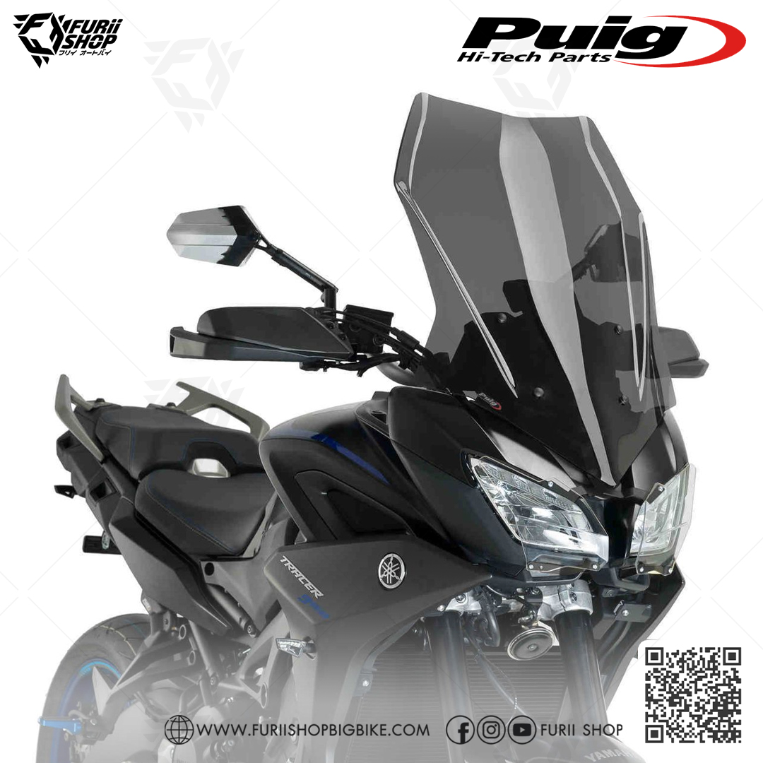 ชิลด์หน้า Puig Windshield Touring : for Yamaha tracer900GT 2018-2019