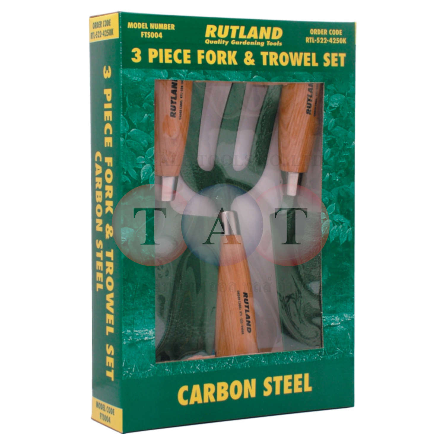 Rutland.C/S TROWEL SET 3-PCE WOODEN HANDLED