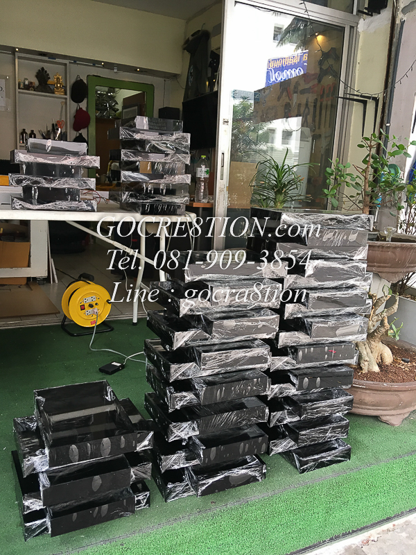 งาน อะคริลิค แปรรูป ตามแบบ April 2018 by GO CREATION