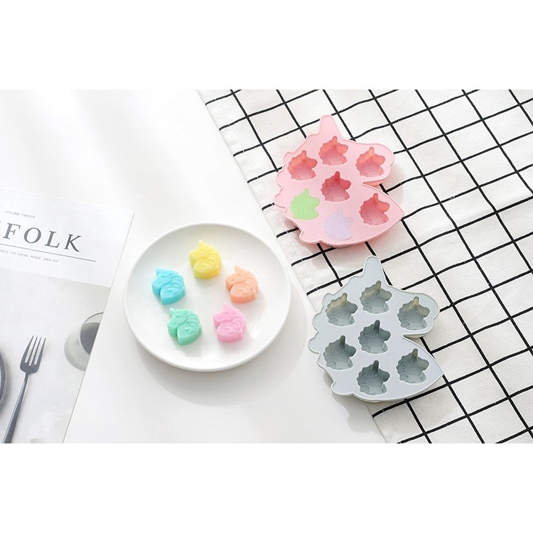 แม่พิมพ์เค้กซิลิโคน Pony ม้ายูนิคอน