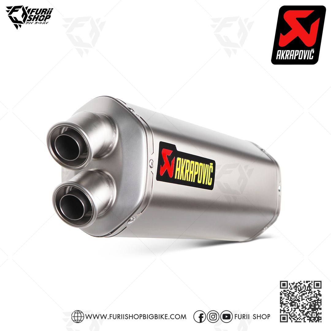 ท่อ AKRAPOVIC SLIP ON : for Honda Africa Twin 2016-2019 (Included DCT)