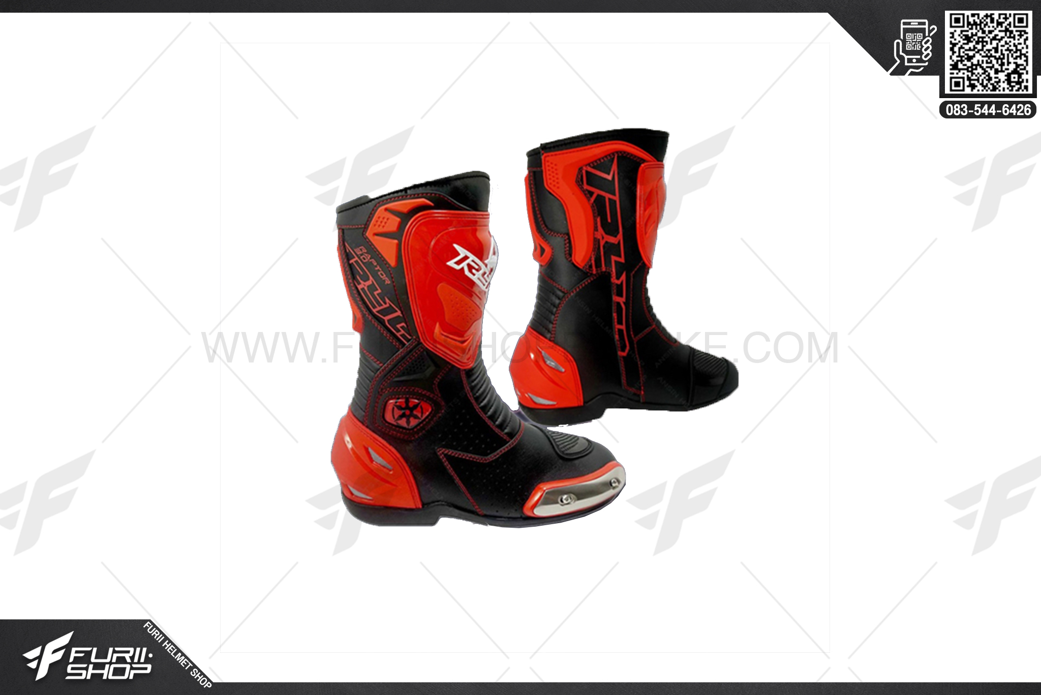 รองเท้า RYO Raptor III / แดง