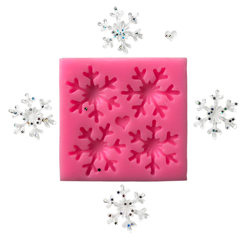 แม่พิมพ์ซิลิโคนเกล๊ดหิมะ เลือกแบบ