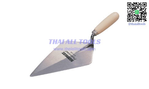 เกรียงใบโพธิ์ 10" BROAD HEEL LONDON PATTERN BRICK TROWEL KENNEDY