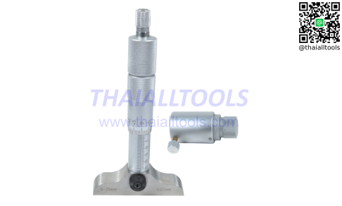 ไมโครมิเตอร์วัดลึก 0-25mm FIXED ROD DEPTH MICROMETER 63mm OXFORD