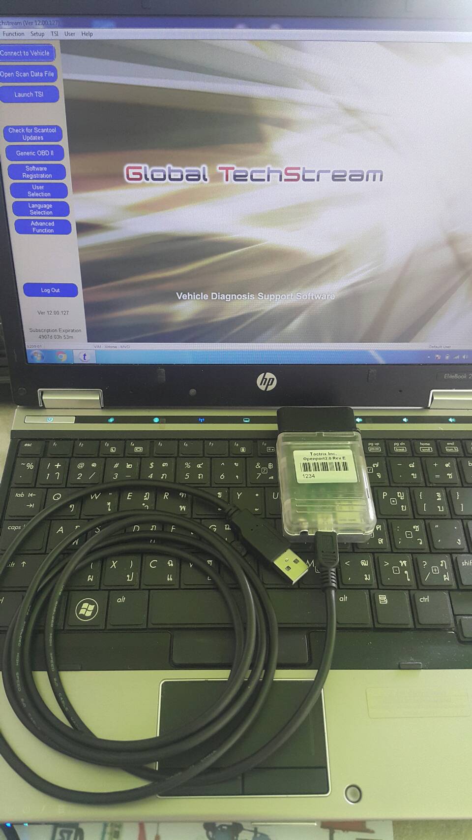 TOYOTA Interface Tactrix Open port 2.0