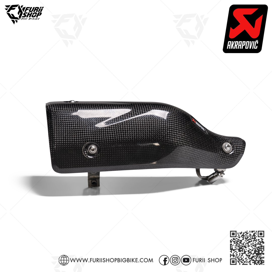 การ์ดท่อแต่ง Akrapovic Carbon Heat Guard Catalytic : for Honda ADV350 2022