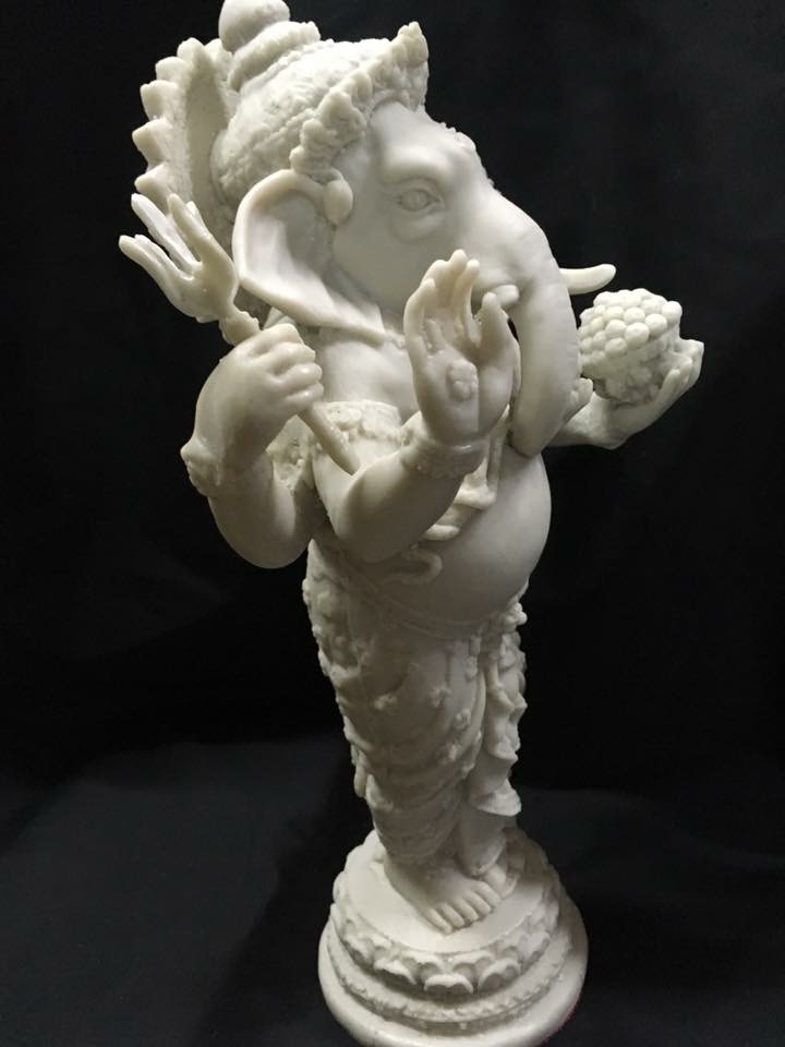 พระพิฆเนศ ปางเจริญโภคทรัพย์ งานแบบอินเดีย