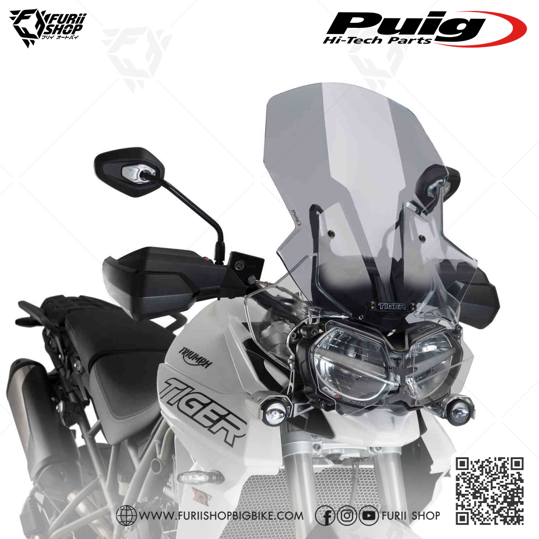 ชิลด์หน้า Puig Windshield Touring : for Triumph Tiger800 2018-2019