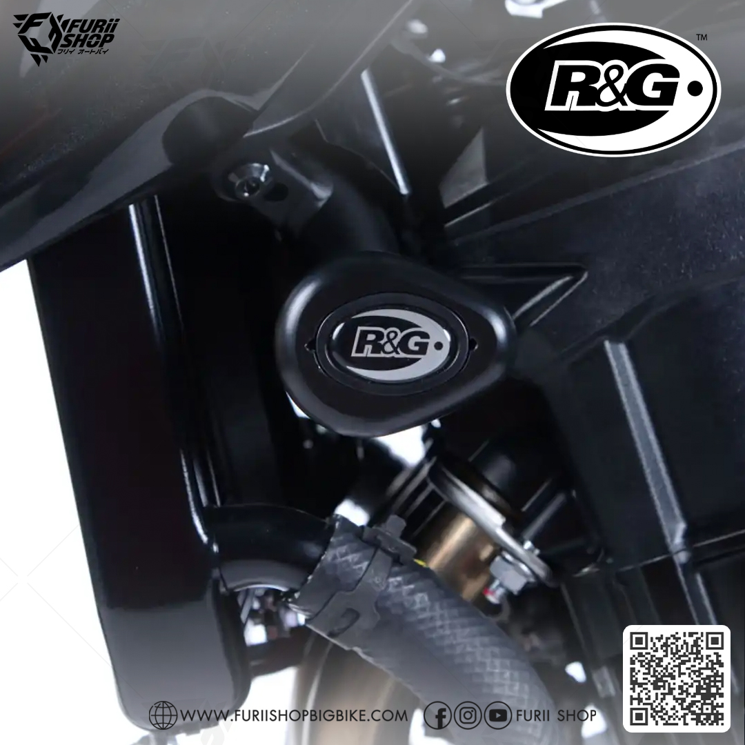 กันล้มกลาง R&G Crash Protector : for Kawasaki Z900 2017