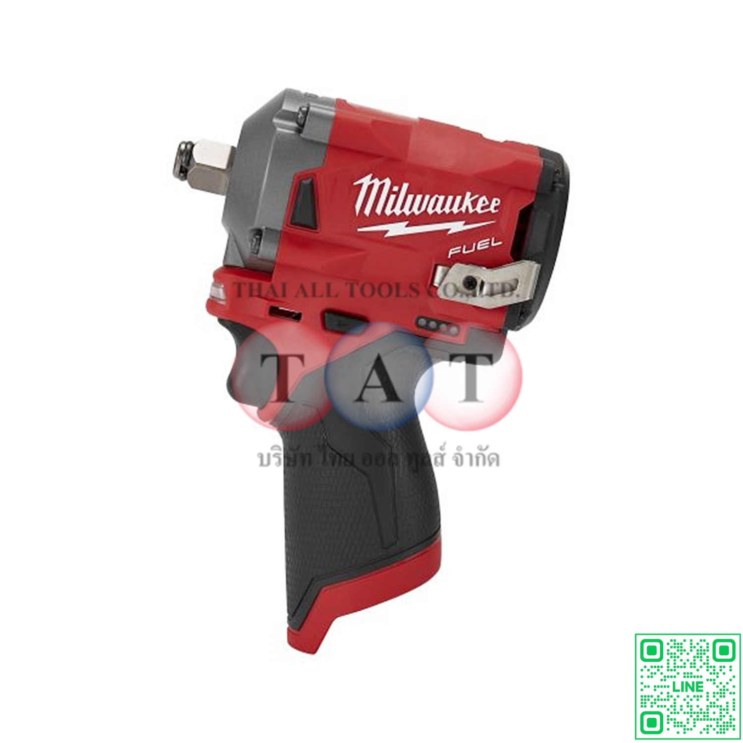 Milwaukee M12 FUEL 1/2" Stubby Impact Wrench | บล็อกกระแทกไร้สายทรงพลัง ขนาดกะทัดรัด