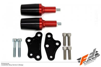กันล้มกลาง MOTH สีแดง FOR YAMAHA R3