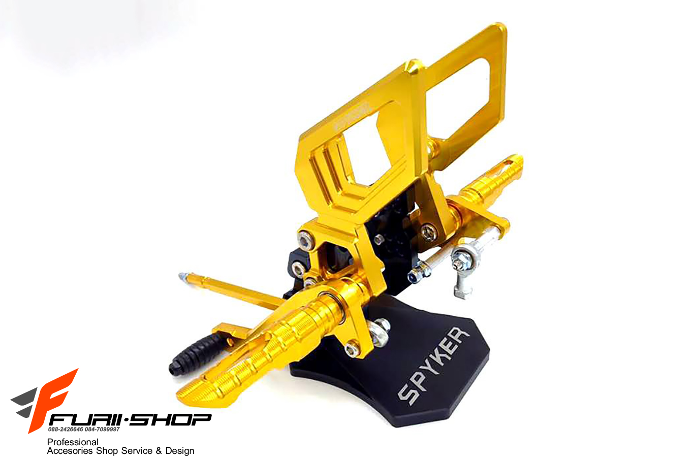 เกียร์โยง SPYKER STEP2 สีทอง FOR YAMAHA M-SLAZ