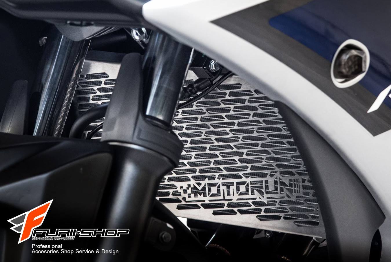 การ์ดหม้อน้ำ MOTORUN FOR YAMAHA R3
