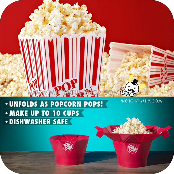 Pop Top ถังทำป๊อบคอร์นไมโครเวฟ