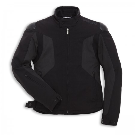 เสื้อการ์ด Ducati ดำเทา ผ้าคอนดูร่าคอมฟอร์ตมีความทนทานสูง กันน้ำดีเยี่ยมดูดซับความชี้นได้สูง