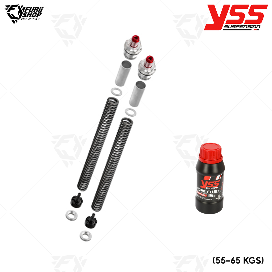 ชุดอัพเกรดโช๊คหน้า YSS FORK UPGRADE KIT 55-65 Kg. (Y-FCM29-KIT-02-008) : for KAWASAKI KLX 140G '17>