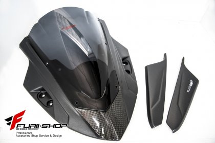 ชิวหน้า MOTOZAAA FUJIN สีดำ FOR HONDA CBR650F
