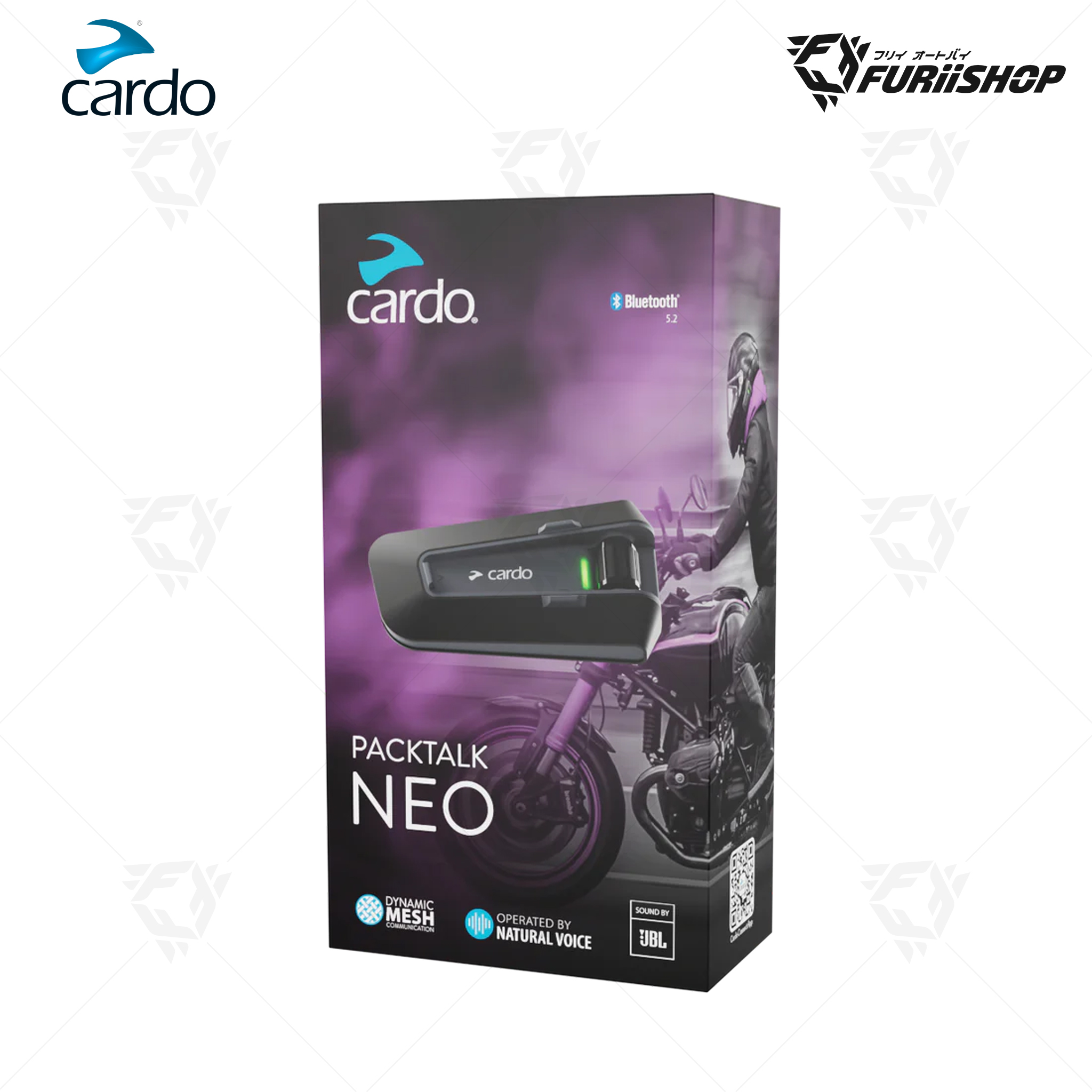 บลูทูธ/บลูทูธติดหมวก Cardo PACKTALK NEO SINGLE