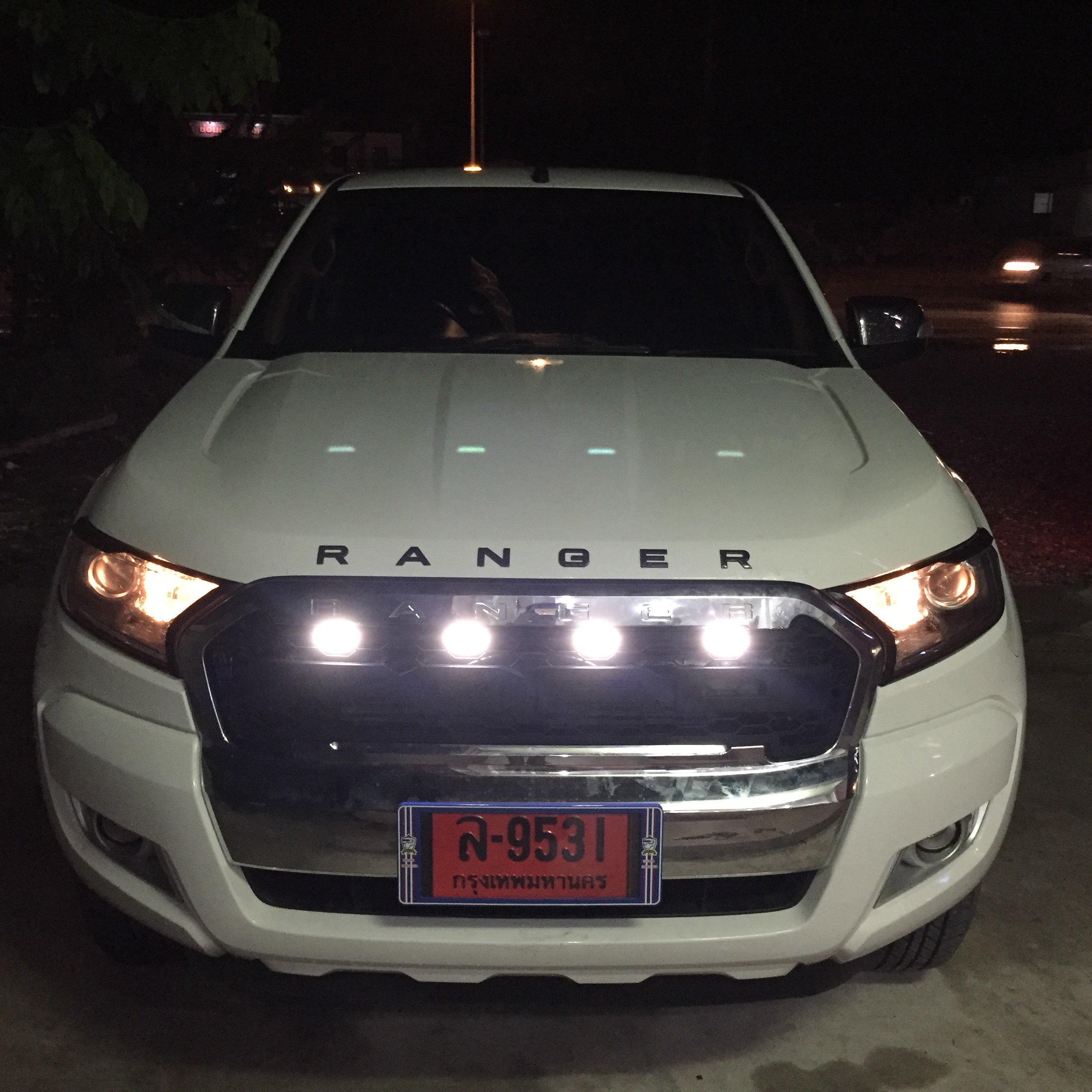 ตัวหนังสือ Ranger สีดำเงา Grossy Black