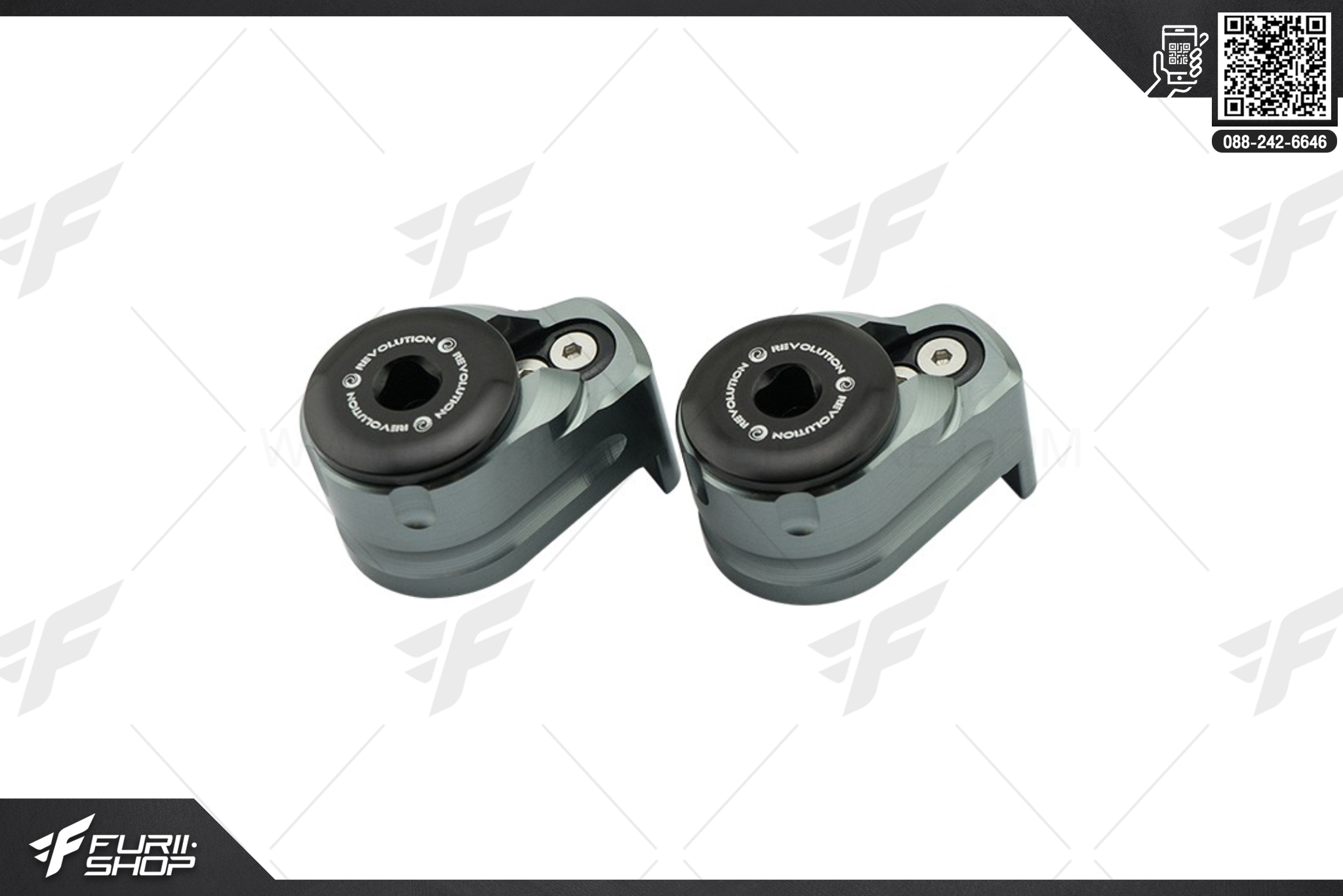 ฝาครอบน็อตโช้คหลัง Revolution For Honda Forza350 2020